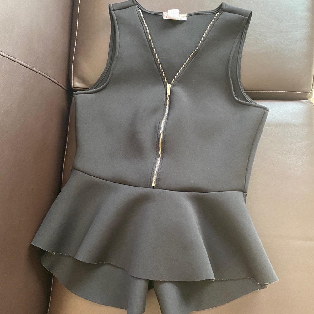 Scuba material top